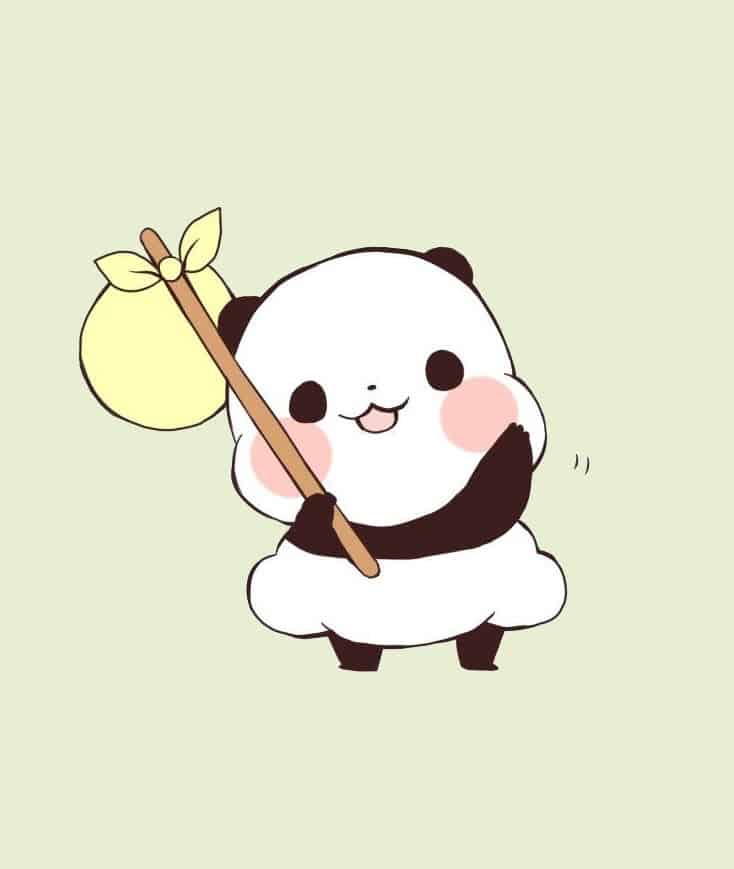 Dễ thương gấu Chibi Cute, avatar Anime gấu trúc - Pepsilan