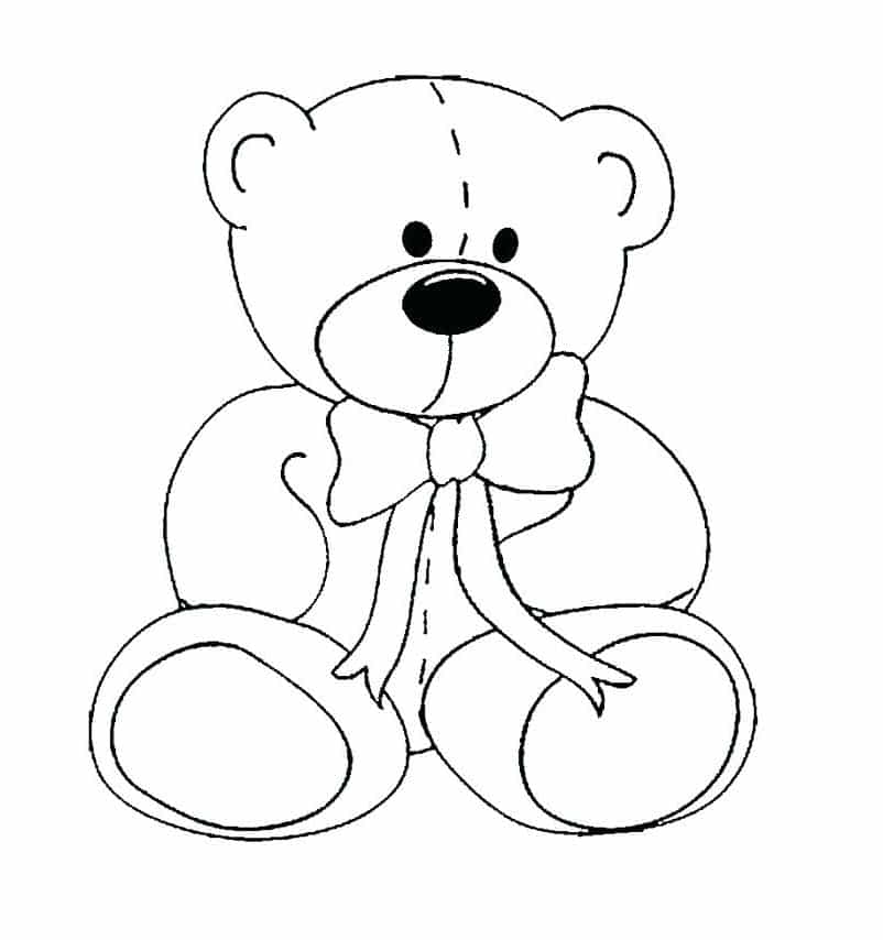 Vẽ con gấu Chibi dễ thương đẹp nhất