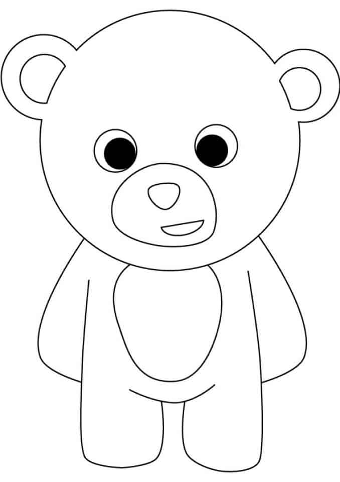 Vẽ Chibi Gấu dễ thương