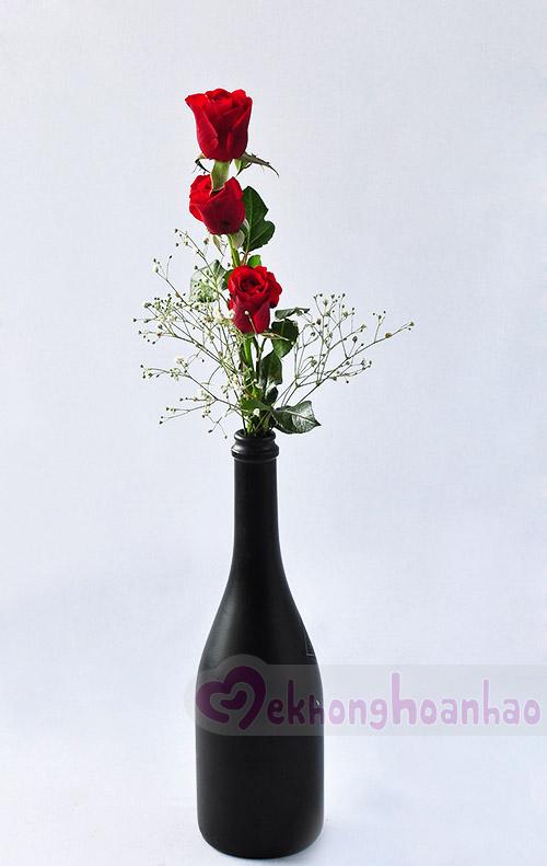 Mãn nhãn với bộ sưu tập cách cắm hoa hồng đẹp tinh tế hình 31