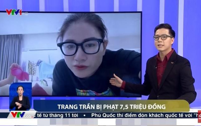 Vụ phạt tiền, tù treo của Trang Trần lên thẳng VTV - Báo Người lao động