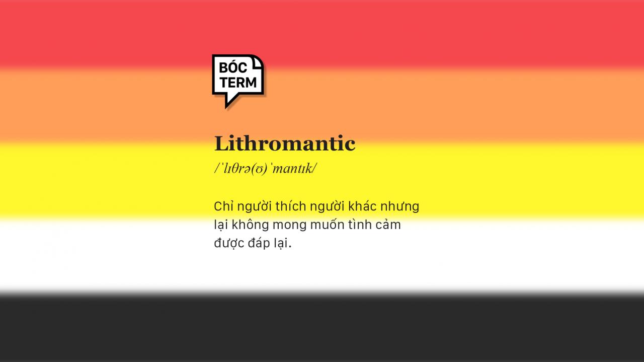 Lithromantic có nghĩa là gì?