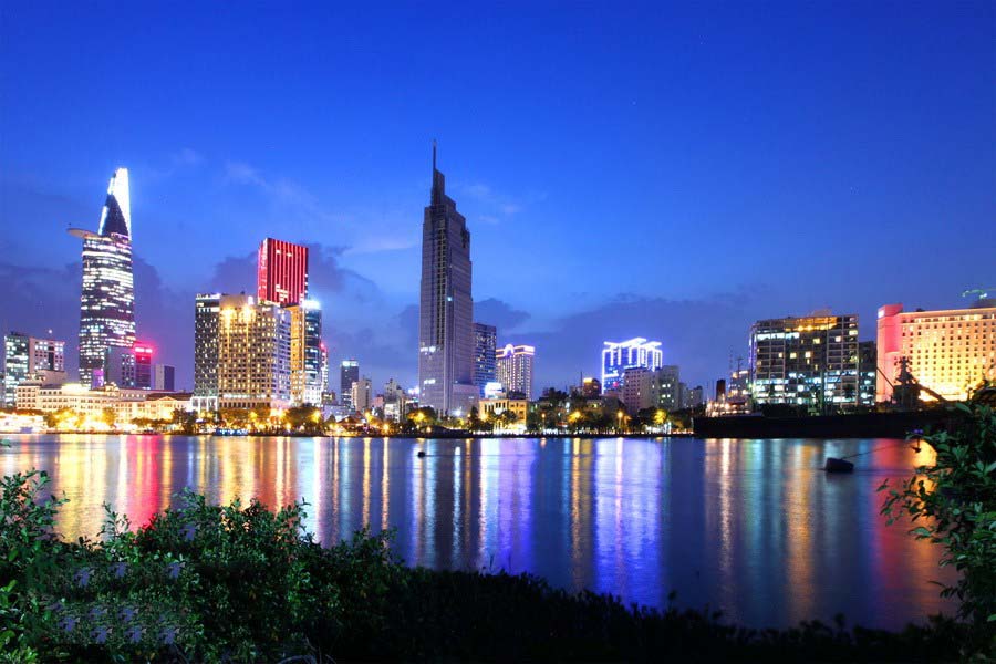 Ảnh đẹp TP Hồ Chí Minh về đêm