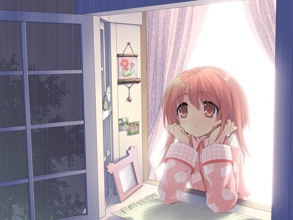 Hình ảnh anime buồn khóc cô đơn tâm trạng buồn chán